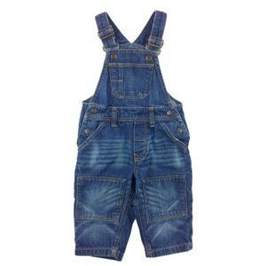 H&M 4-6M Denim Carpenter Overalls
